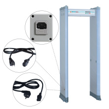 6 / 18 Zones Clip Check Portable Metal Detector with Password Protection